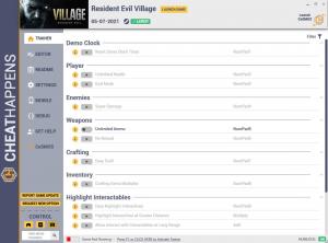 Resident Evil Village Trainer for PC game version v1.0
