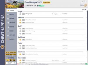Farm Manager 2021 Trainer for PC game version v1.0.20210506.340