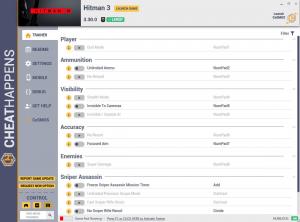 HITMAN 3 Trainer for PC game version v3.30.0