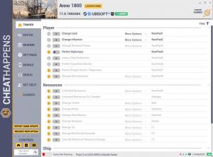 Anno 1800 Trainer for PC game version v11.0.1005484