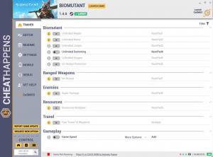 BioMutant  Trainer for PC game version v1.4.0