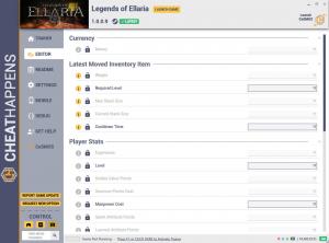 Legends Of Ellaria Trainer for PC game version v1.0.0.9