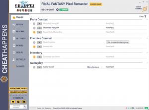 Final Fantasy (Pixel Remaster) Trainer for PC game version v1.0