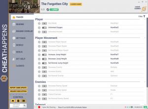 The Forgotten City Trainer for PC game version v1.1