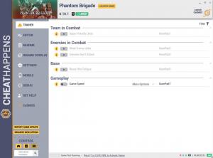Phantom Brigade Trainer for PC game version v0.10.1