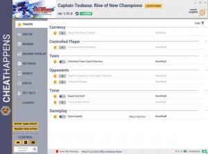 Captain Tsubasa: Rise of New Champions Trainer for PC game version v1.31.0