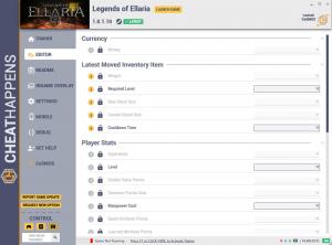 Legends Of Ellaria Trainer for PC game version v1.0.0.10