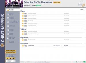 Saints Row: The Third Remastered Trainer for PC game version v09.04.2021
