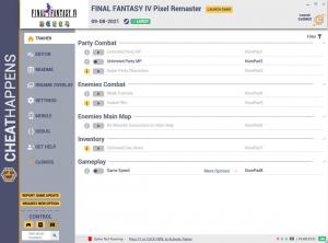 Final Fantasy IV (Pixel Remaster) Trainer for PC game version v09.08.2021