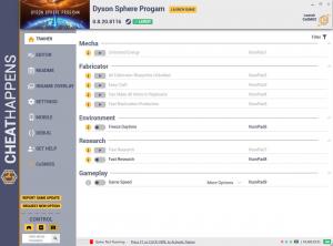 Dyson Sphere Program Trainer for PC game version v0.8.20.8116