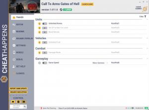 Call to Arms - Gates of Hell: Ostfront Trainer for PC game version v1.011.0