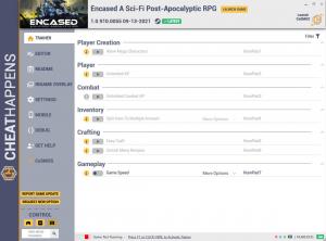 Encased: A Sci-Fi Post-Apocalyptic RPG Trainer for PC game version v1.0.910.0055 09.13.2021