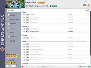 Rogue Spirit Trainer for PC game version v0.341