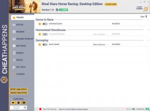 Rival Stars Horse Racing: Desktop Trainer for PC game version v1.8.0
