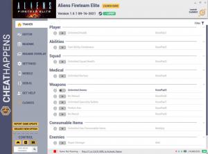 Aliens: Fireteam Elite Trainer for PC game version v1.0.1 09.16.2021