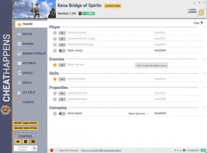 Kena: Bridge of Spirits Trainer for PC game version v1.04