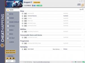 Aragami 2 Trainer for PC game version v1.0.27606.0