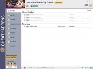 Love n War: Warlord by Chance Trainer for PC game version v2.0.3