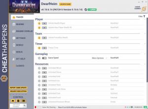 DwarfHeim Trainer for PC game version v0.10.6.14