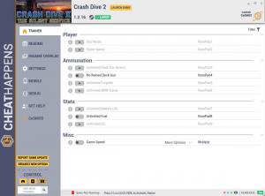 Crash Dive 2 Trainer for PC game version v1.2.16