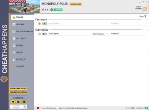 Monopoly Plus Trainer for PC game version v1.0.5