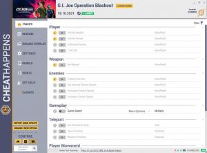 G.I. Joe: Operation Blackout Trainer for PC game version v18.10.2021