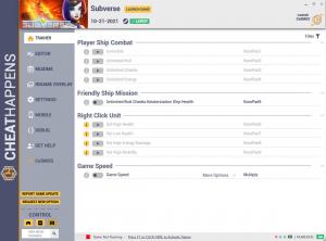 Subverse Trainer for PC game version v10.21.2021