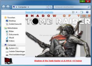 Shadow of the Tomb Raider Trainer for PC game version v1.0.449.0