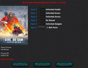 Sam: Siberian Mayhem Trainer for PC game version v611534