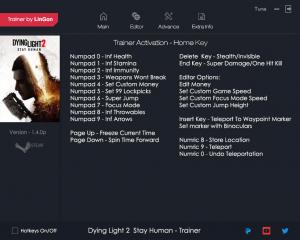 Dying Light 2 Stay Human Trainer for PC game version v1.4.0