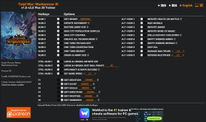 Total War: Warhammer 3 Trainer for PC game version v2.0