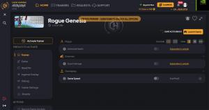 Rogue : Genesia Trainer for PC game version v0.6.1.8b