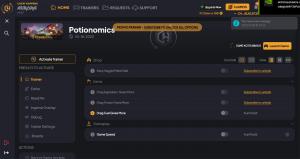 Potionomics Trainer for PC game version October 18, 2022