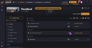 Floodland Trainer for PC game version V.1.020823