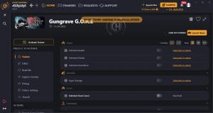 Gungrave G.O.R.E Trainer for PC game version ORIGINAL