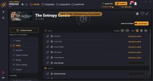 The Entropy Centre Trainer for PC game version v1.0.11
