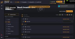 Beach Invasion 1944 Trainer for PC game version ORIGINAL