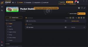 Pocket Stables Trainer for PC game version v2.17