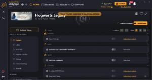 Hogwarts Legacy Trainer for PC game version v1117238 V3