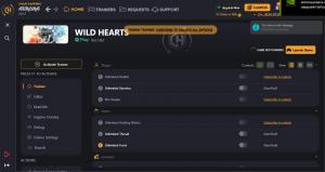 Wild Hearts  Trainer for PC game version v1.0.2