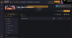 I am Your President  Trainer for PC game version ORIGINAL