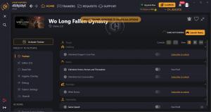 Wo Long: Fallen Dynasty Trainer for PC game version Demo 2.0