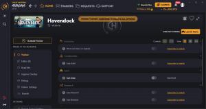 Havendock  Trainer for PC game version v0.66.16