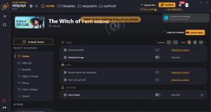 The Witch of Fern Island Trainer for PC game version  v0.7.61