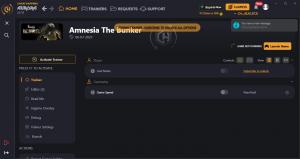 Amnesia: The Bunker Trainer for PC game version ORIGINAL