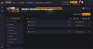 FRONT MISSION 1st: Remake Trainer for PC game version v2.0.1