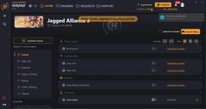 Jagged Alliance 3 Trainer for PC game version v1.01.338010 V2