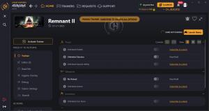 Remnant 2 Trainer for PC game version ORIGINAL