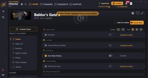 Baldur's Gate 3 Trainer for PC game version v4.1.1.3630146