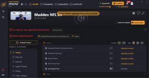 Madden NFL 24 Trainer for PC game version ORIGINAL